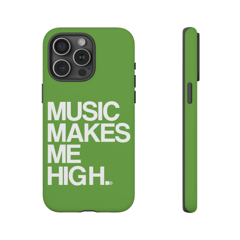 MMMH Classic Phone Case: Green | White