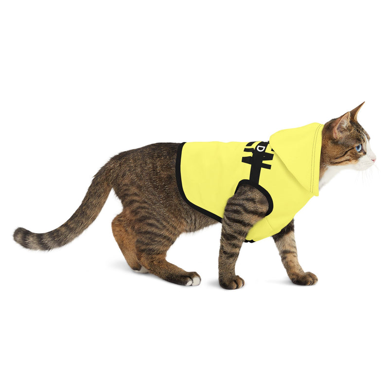 IJTT Pet Hoodie: AT Strike Black | Yellow