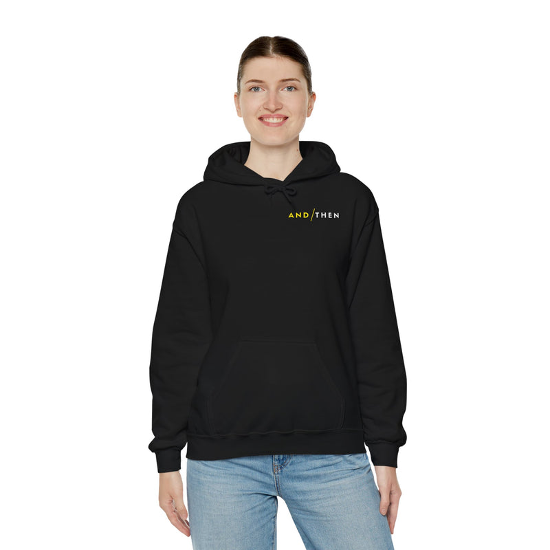 IJTT Unisex Hoodie: AT Slash Yellow/White | Black