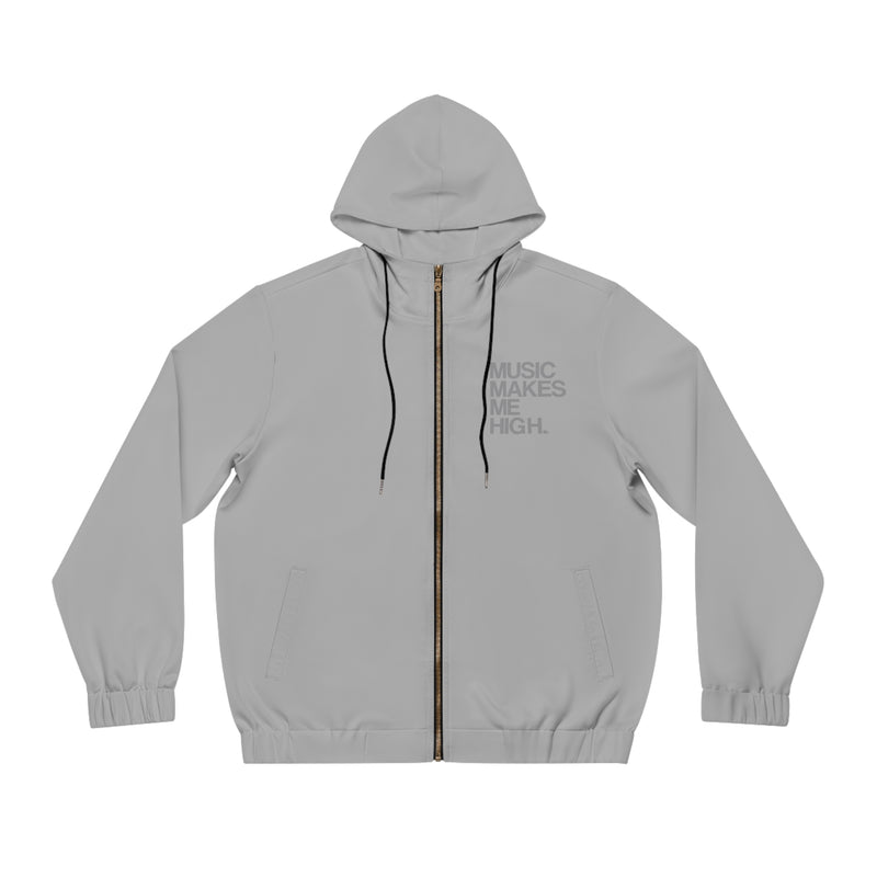 MMMH Unisex Zip Hoodie: Light Grey | Grey