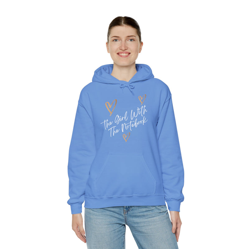 TGWTN Unisex Hoodie: Brown/White | Carolina Blue