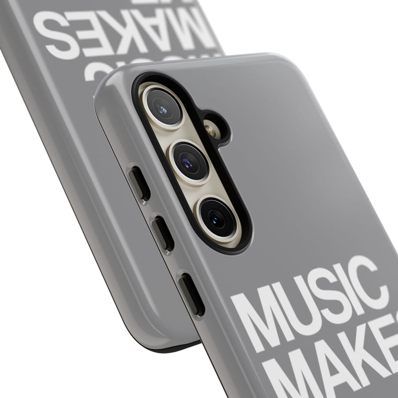 MMMH Classic Phone Case: Grey | White