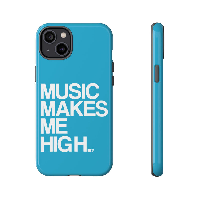 MMMH Classic Phone Case: Turquoise | White