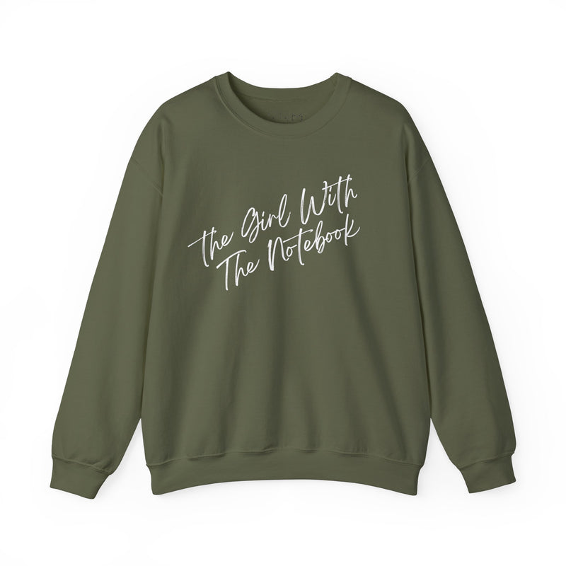 TGWTN Unisex Sweatshirt: White | Military Green