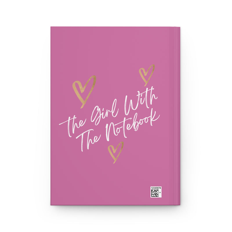 TGWTN Hardcover Journal: Brown/White | Light Pink