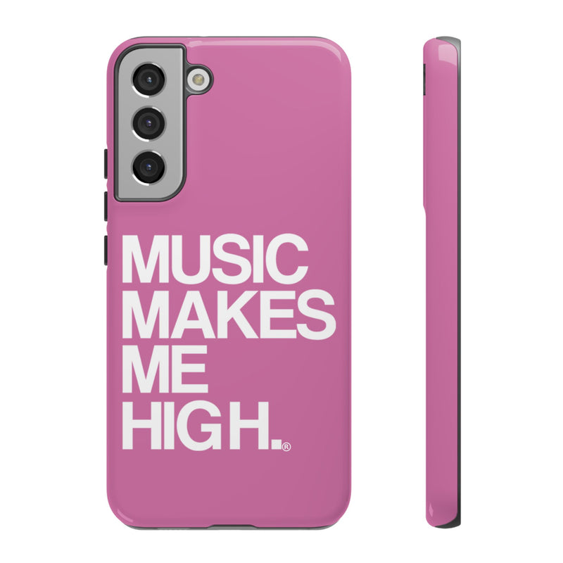 MMMH Classic Phone Case: Light Pink | White