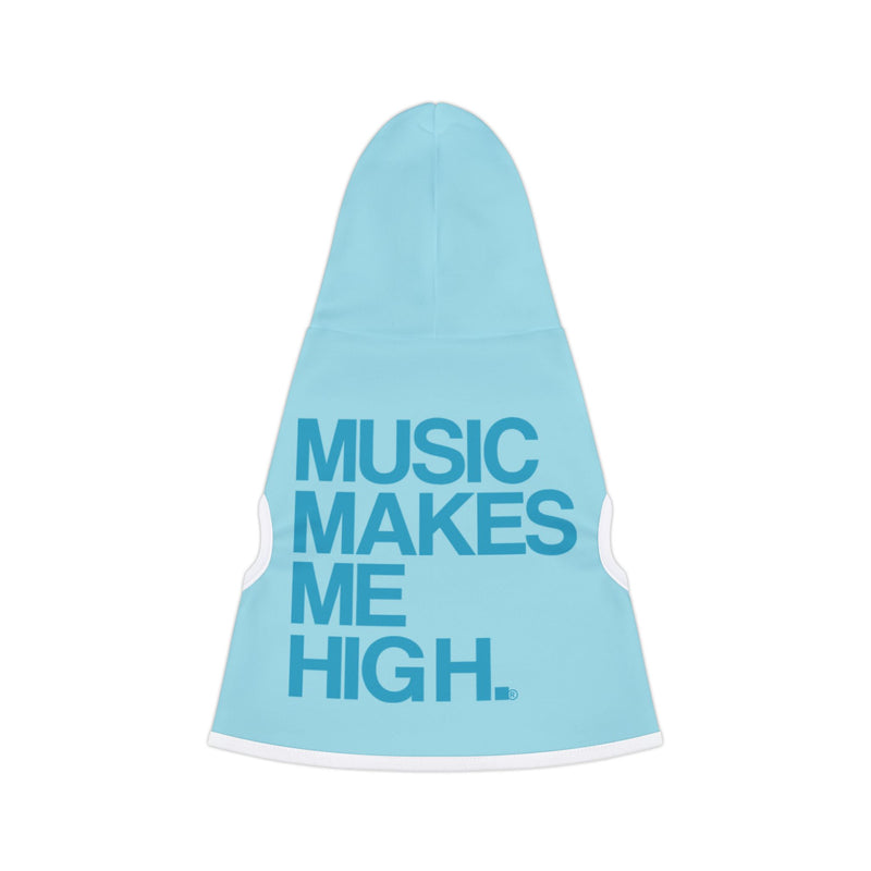 MMMH Pet Hoodie: Light Turquoise | Turquoise