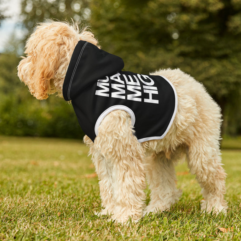 MMMH Pet Hoodie: Black | White