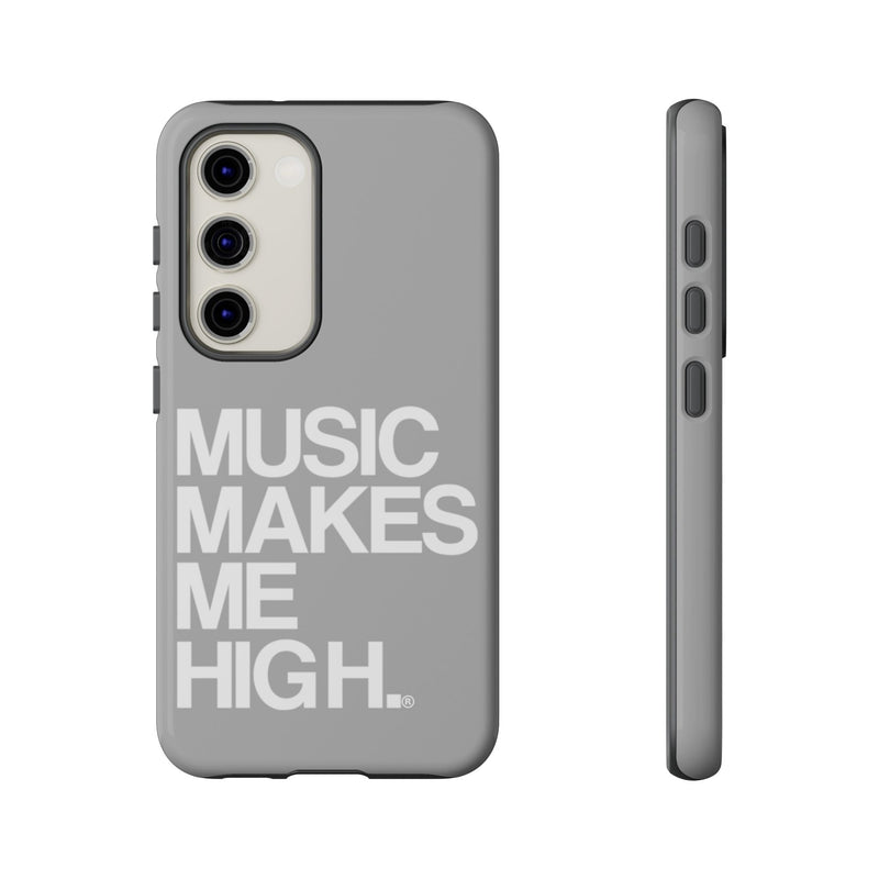 MMMH Classic Phone Case: Light Grey | White