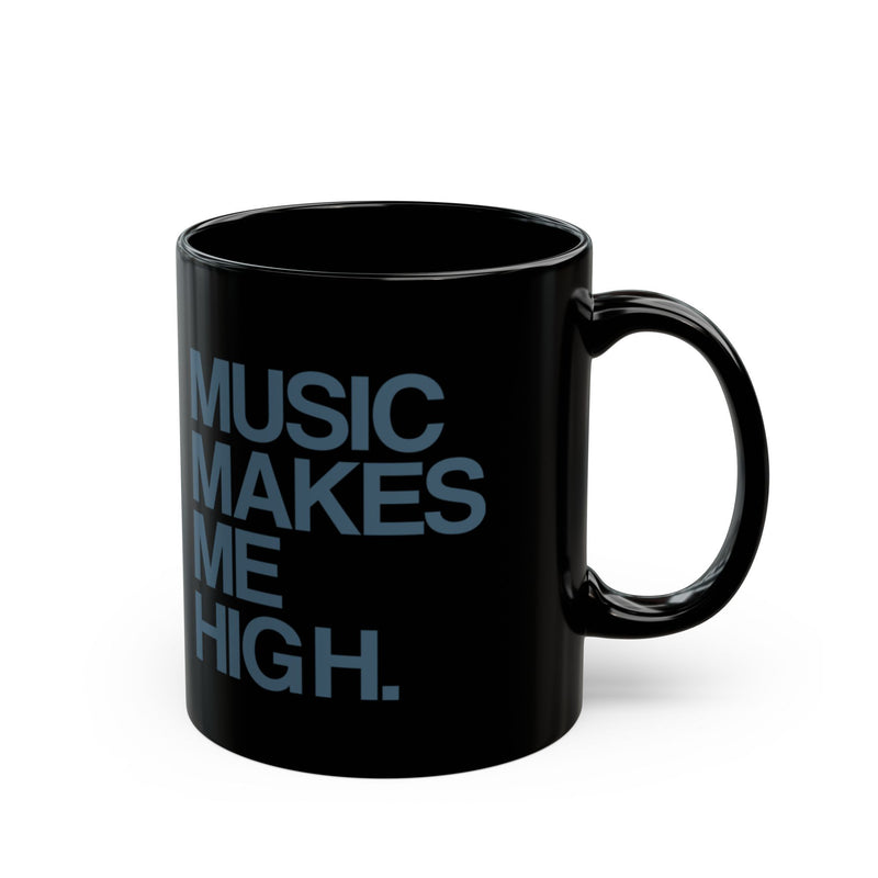 MMMH Black Mug: Indigo Blue