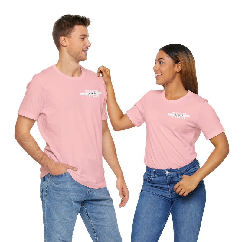 IJTT Unisex T-Shirt: AT Strike White | Pink