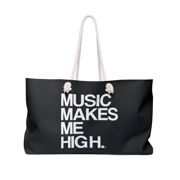 MMMH Weekender Bag (Rope Handle): Black | White