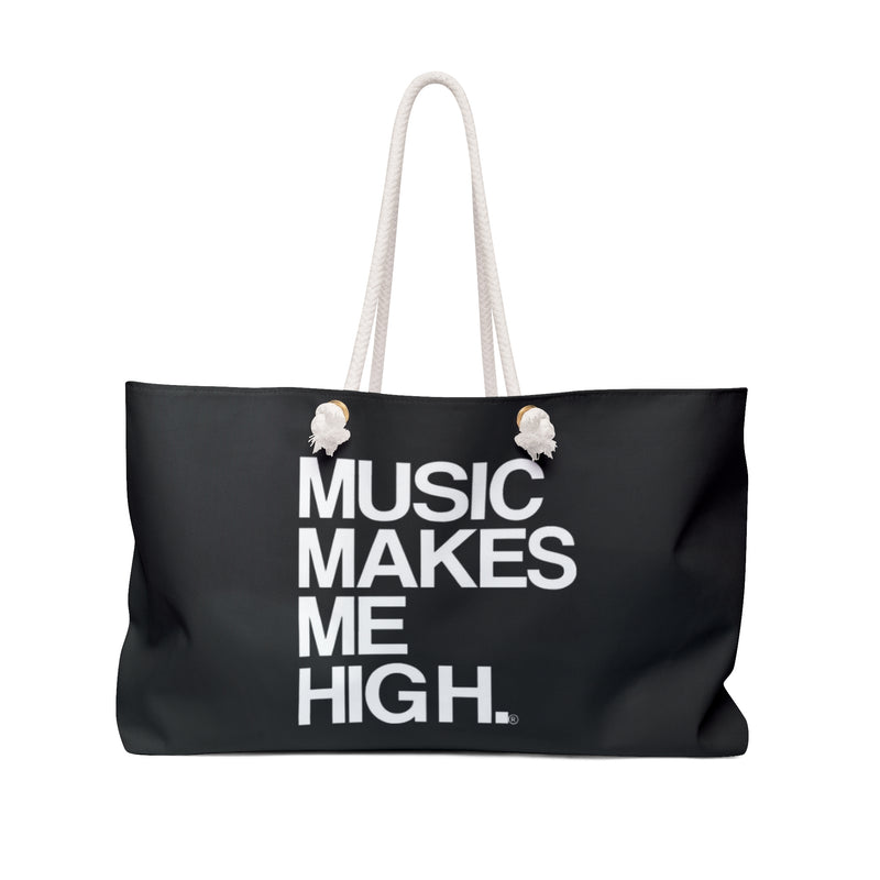 MMMH Weekender Bag (Rope Handle): Black | White