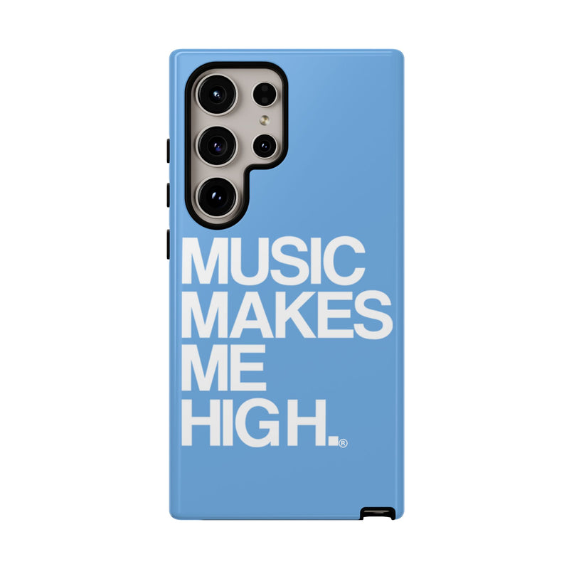 MMMH Classic Phone Case: Light Blue | White