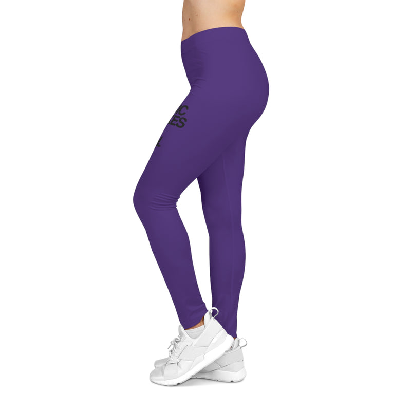 MMMH Leggings: Purple | Black