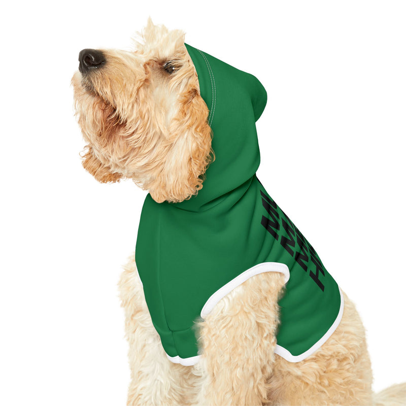 MMMH Pet Hoodie: Dark Green | Black