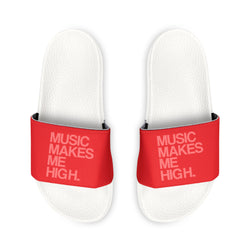 MMMH Unisex Sandals: Red/White | Light Red