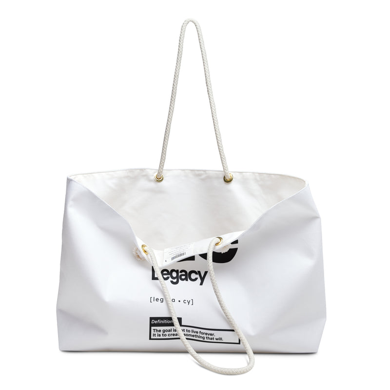 NOVL Weekender Bag (Rope Handle): Legacy White | Black