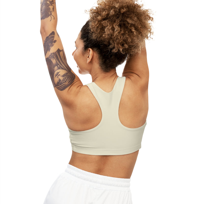 MMMH Sports Bra: Beige | Light Brown