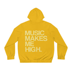 MMMH Unisex Zip Hoodie: Yellow | Light Yellow