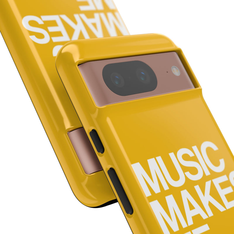 MMMH Classic Phone Case: Yellow | White