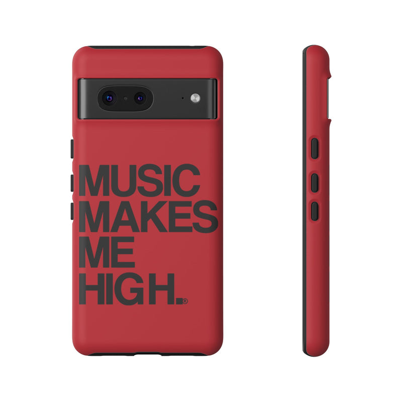 MMMH Classic Phone Case: Dark Red | Black