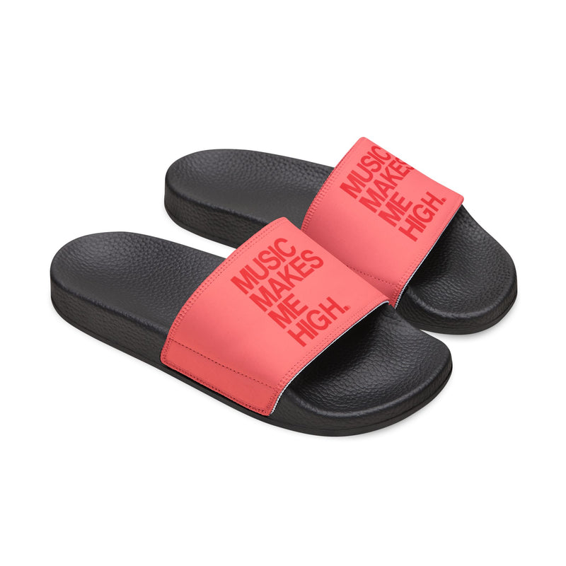 MMMH Unisex Sandals: Light Red/Black | Red