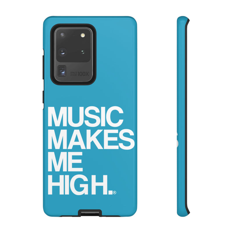 MMMH Classic Phone Case: Turquoise | White