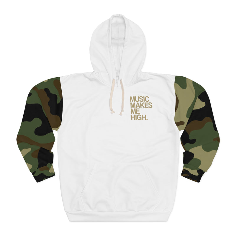 MMMH Unisex Hoodie: Camo/White | Gold