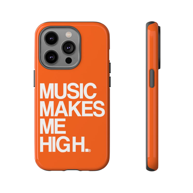 MMMH Classic Phone Case: Orange | White