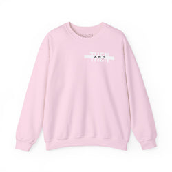 IJTT Unisex Sweatshirt: AT Strike White | Light Pink