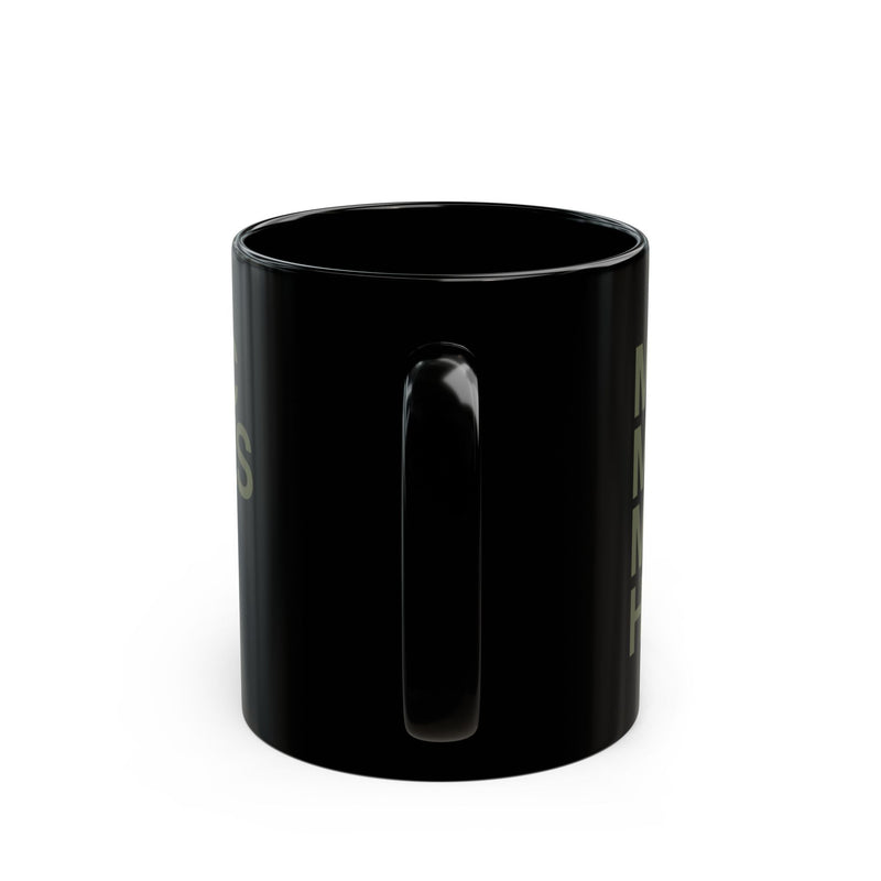 MMMH Black Mug: Military Green