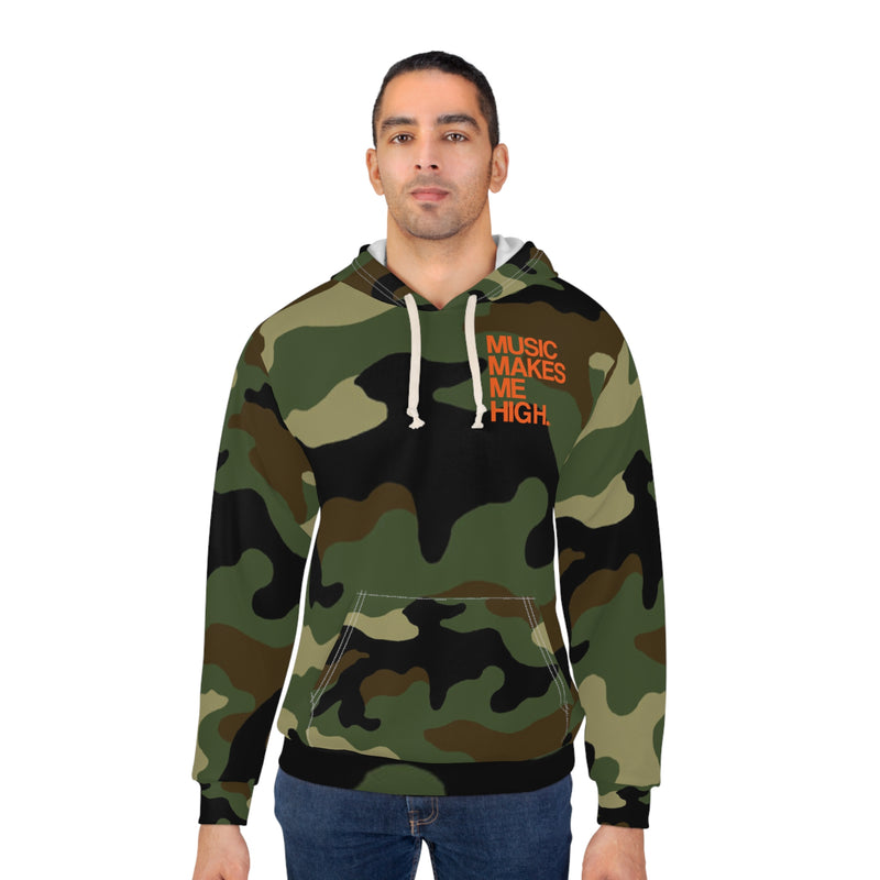 MMMH Unisex Hoodie: Camo | Orange