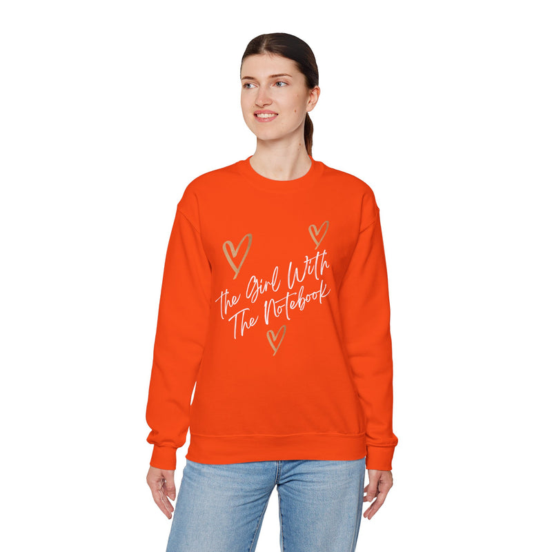 TGWTN Unisex Sweatshirt: Brown/White | Orange