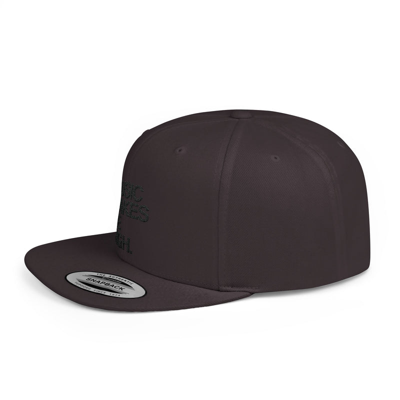 MMMH Classic Snapback: Dark Grey_Black Lettering