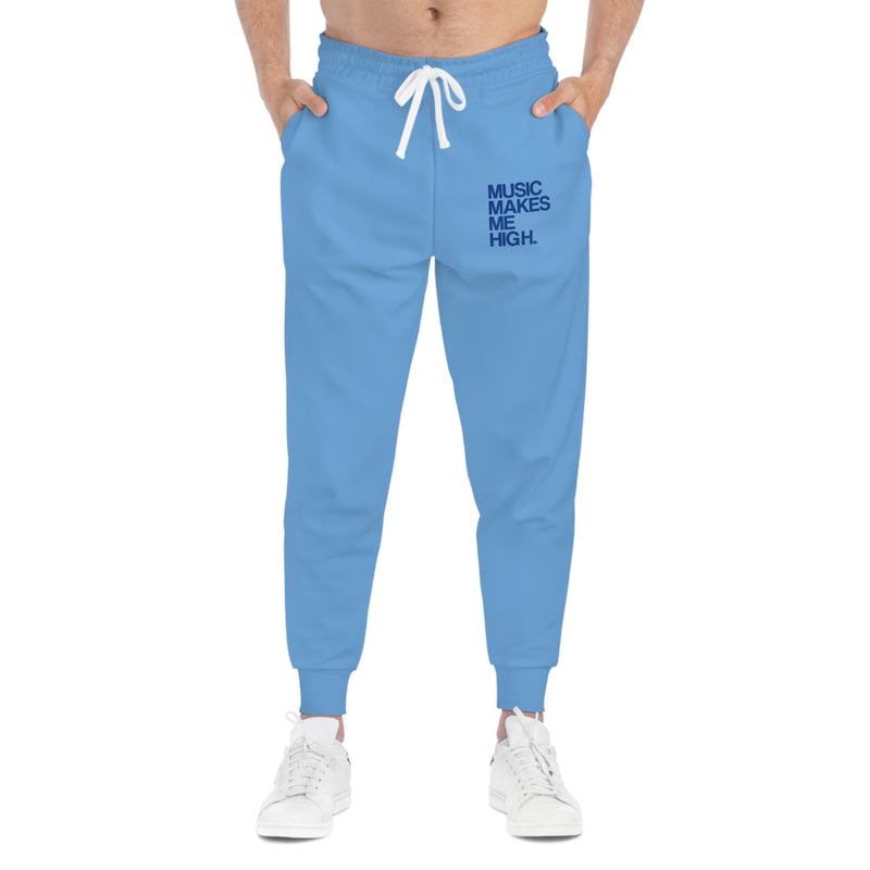 MMMH Unisex Joggers: Light Blue | Dark Blue