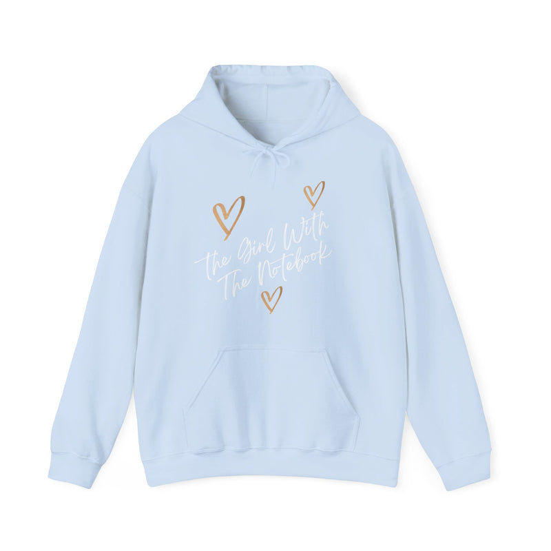 TGWTN Unisex Hoodie: Brown/White | Light Blue