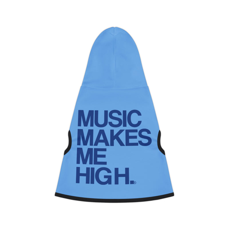 MMMH Pet Hoodie: Light Blue | Dark Blue