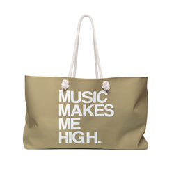 MMMH Weekender Bag (Rope Handle): Gold | White