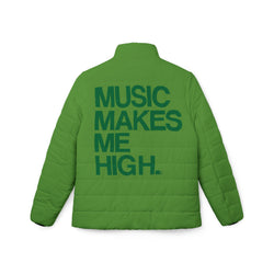 MMMH Women’s Puffer Jacket: Green | Dark Green