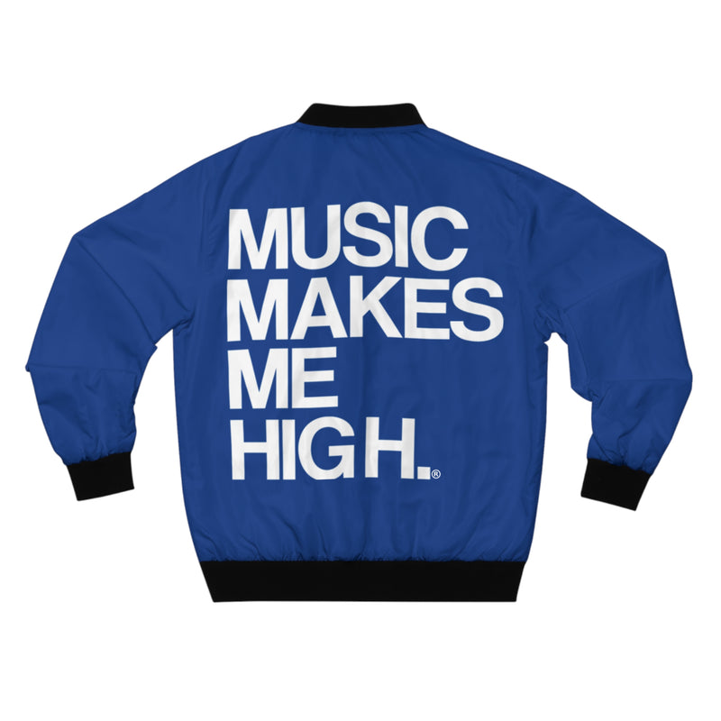 MMMH Bomber Jacket: Dark Blue | White Lettering