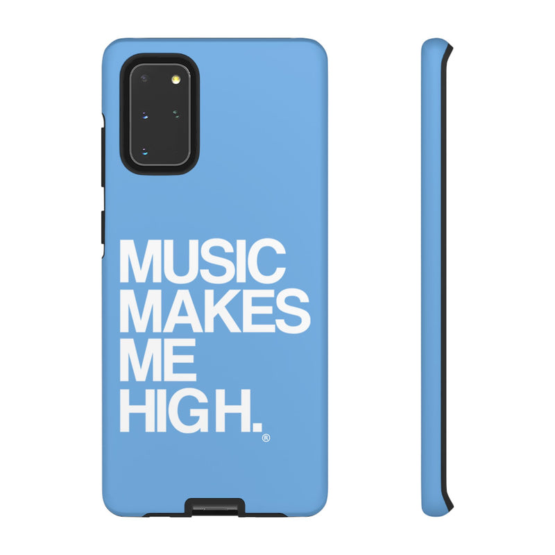 MMMH Classic Phone Case: Light Blue | White