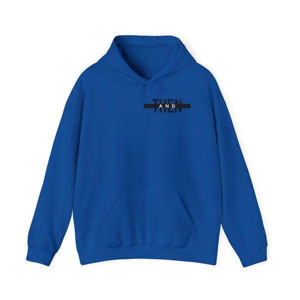 IJTT Unisex Hoodie: AT Strike Black | Royal Blue