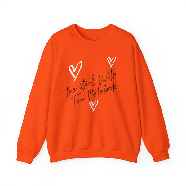 TGWTN Unisex Sweatshirt: White/Black | Orange