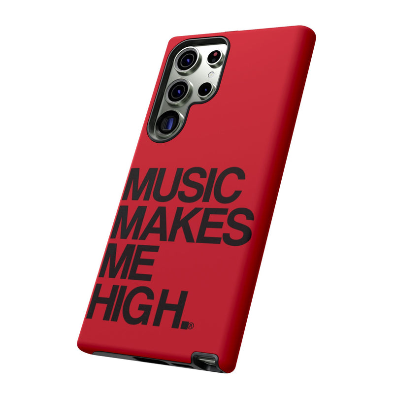 MMMH Classic Phone Case: Dark Red | Black