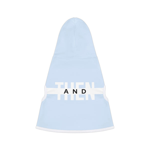 IJTT Pet Hoodie: AT Strike White | Light Blue