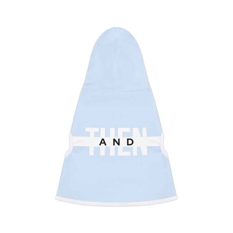 IJTT Pet Hoodie: AT Strike White | Light Blue