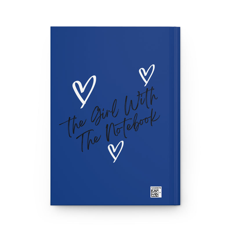 TGWTN Hardcover Journal: White/Black | Dark Blue