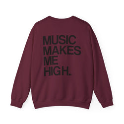 MMMH Unisex Sweatshirt: Maroon | Black