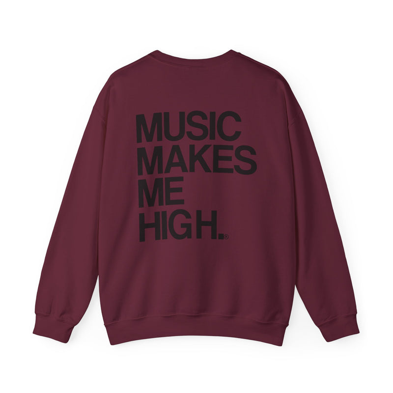 MMMH Unisex Sweatshirt: Maroon | Black Lettering